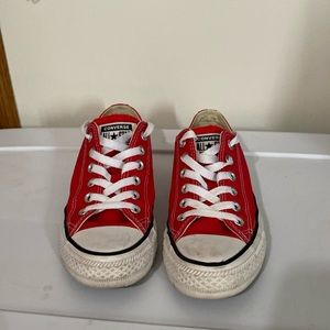 Red Converse All Stars